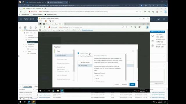 Horizon on AVS - Pool Configuration смотреть онлайн