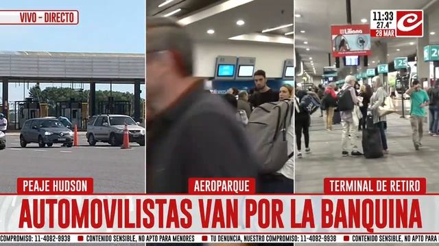 Sigue el éxodo por el finde XXL: estamos en todos los puntos de salida смотреть онлайн
