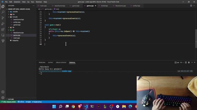 #1 Unintentionally[ASMR] learning SFML from the documentation while trying to build the snake game смотреть онлайн