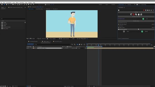 Animation Blender with Duik Bassel смотреть онлайн