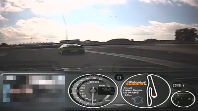 Driving an Aston Martin V8 Vantage at Le Mans смотреть онлайн