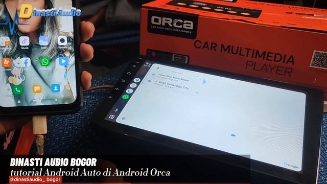 Tutorial Cara Android Auto Head Unit Orca ECO lite Seri Murah ~ Cara Carplay / Android Auto Orca смотреть онлайн