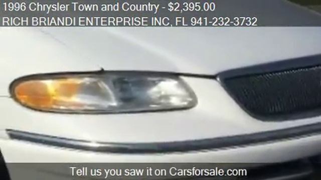 1996 Chrysler Town and Country for sale in SARASOTA, FL 3423 смотреть онлайн