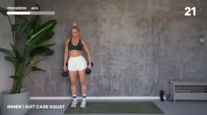 45 MIN TOTAL BODY CRUSHER _ FULL BODY _   Weights _ Strength   HIIT _ Super Sweaty