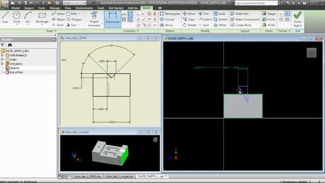 Video Cad Lab 1 Part 1 WMV смотреть онлайн