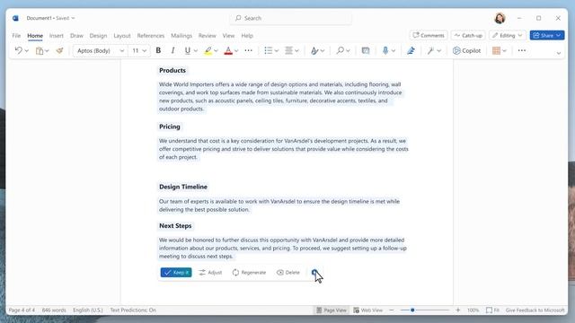 Microsoft 365 Copilot in Word смотреть онлайн
