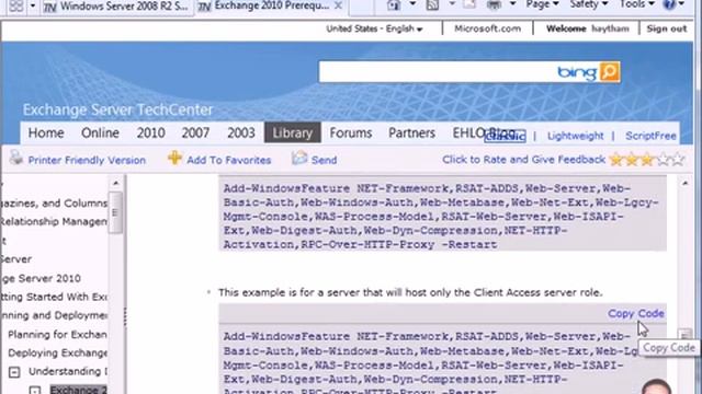 02 Microsoft Exchange Server 2010 System Requirements and Prerequisites смотреть онлайн