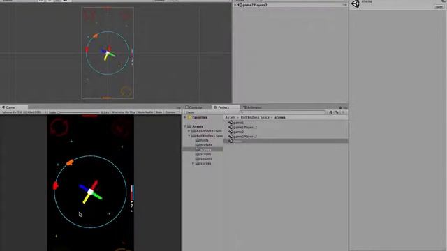 Roll & Endless Space Asset Unity 3d смотреть онлайн