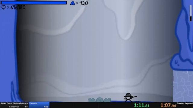 [WR] (1:59.87 IGT) Super Fancy Pants Kabootle% Speedrun смотреть онлайн