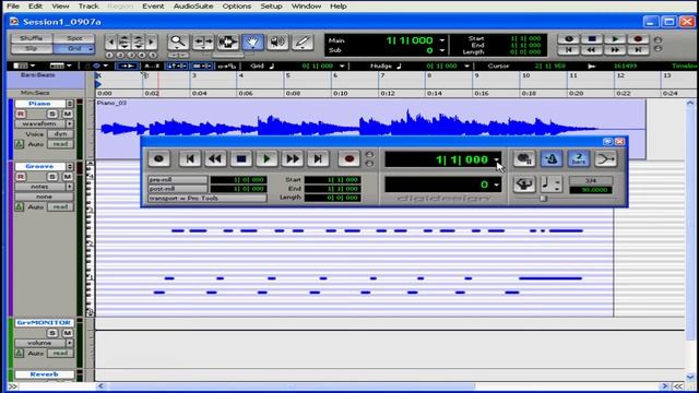 Pro Tools 39 ( Transport Window ) смотреть онлайн