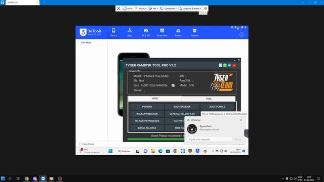 ✅BYPASS IOS 15/16 IPHONE 5S AO X COM A (TygerRamdisk) 5s Ao 13 #icloudbypass #bypassiphone #ios15 смотреть онлайн