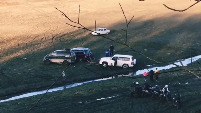 Застрял джип. Неберджаевское водохранилище. смотреть онлайн