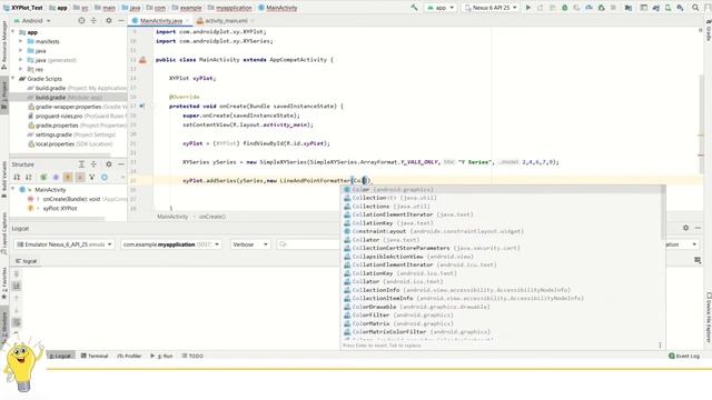 Simple XYPlot Demo in Android Studio | AndroidX смотреть онлайн