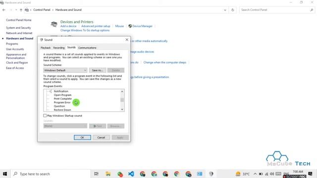 How To Enable Mouse Click Sound In Windows 10 | Sound Click #mouse #mscubetech