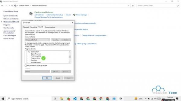 How to enable Mouse click sound in windows 10 | Sound click #mouse #mscubetech
