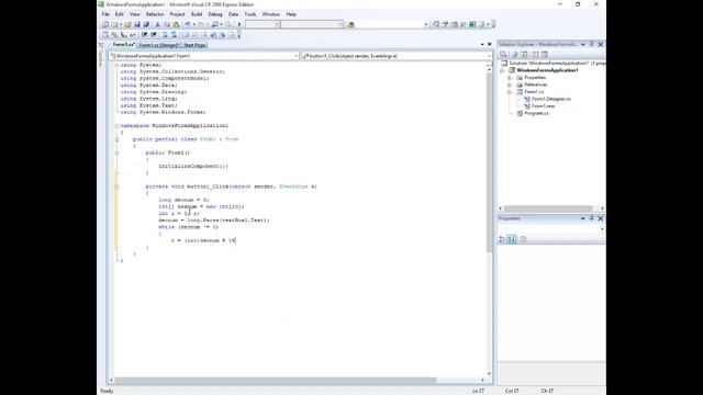 [VISUAL C# 2008] decimal to hexadecimal смотреть онлайн