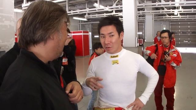 小林可夢偉フェラーリFXXを初ドライブ・・感想を語る смотреть онлайн