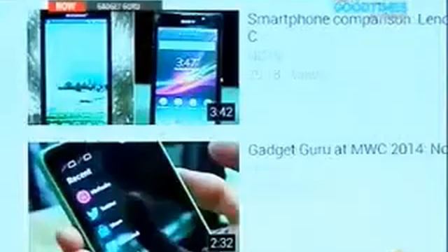 Arise Android LED covered by Rajiv Makhani in "NDTV Gadget Guru" смотреть онлайн