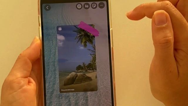 ⭐️ How to Put a Background Image behind Reels on Instagram Story (& extra tricks) смотреть онлайн