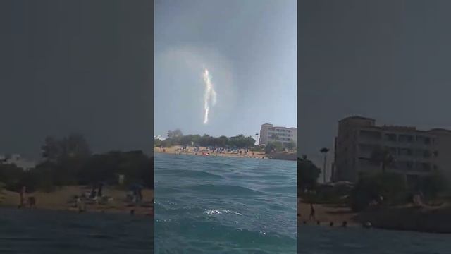 Подводное плаванье в море в очках на Кипре смотреть онлайн