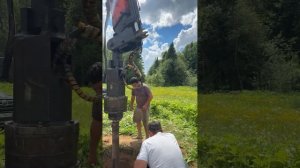 Бурение колодцев машиной Андреев Матвей в прямом эфире!