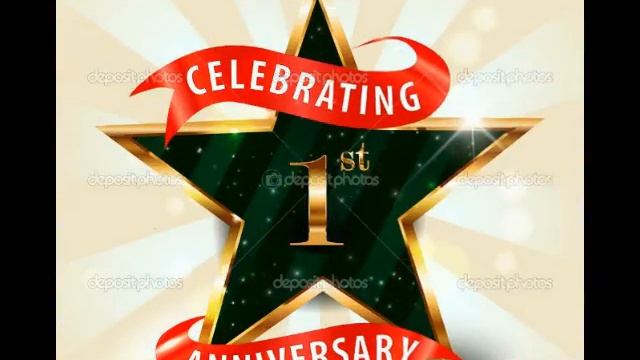 Kizoa Online Movie Maker: FIRST ANNIVERSARY VIDEO смотреть онлайн