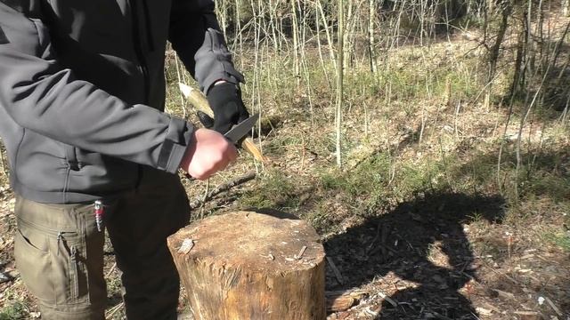 Нож ARVENIS MKM. Уличный тест