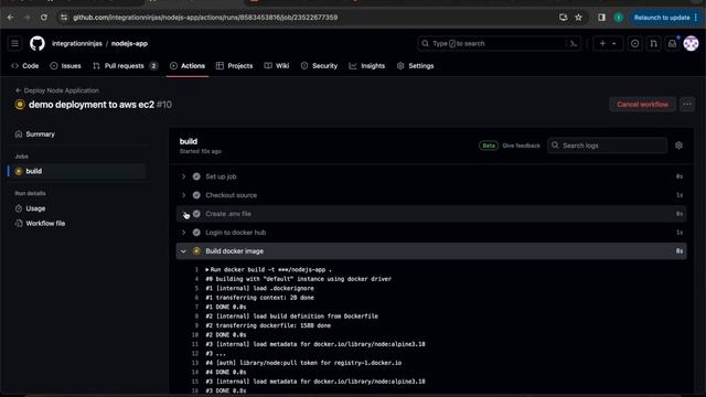 Deploy MEAN Stack App On AWS EC2 Using GitHub Actions смотреть онлайн