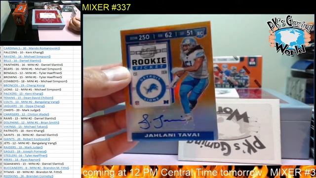 Mixer #337: 2019 Contenders, 2019 Optic Contenders, 2013 Prestige Football смотреть онлайн
