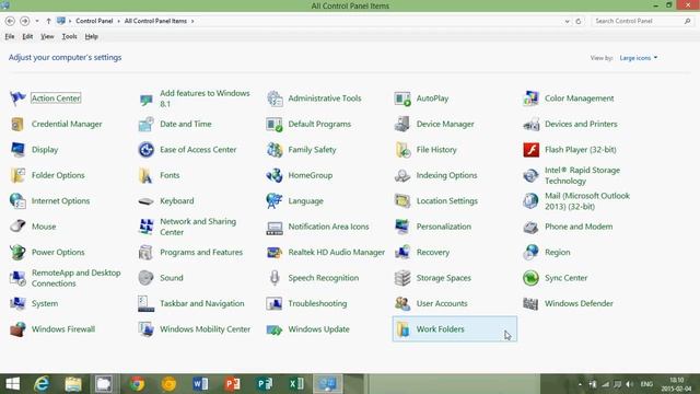 Windows 8.1 Back to basics How to go to the Control Panel смотреть онлайн