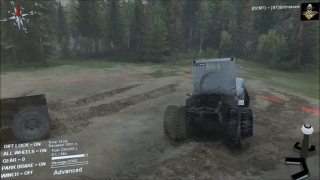 Spintires: Mod Spotlight Maz 501 смотреть онлайн