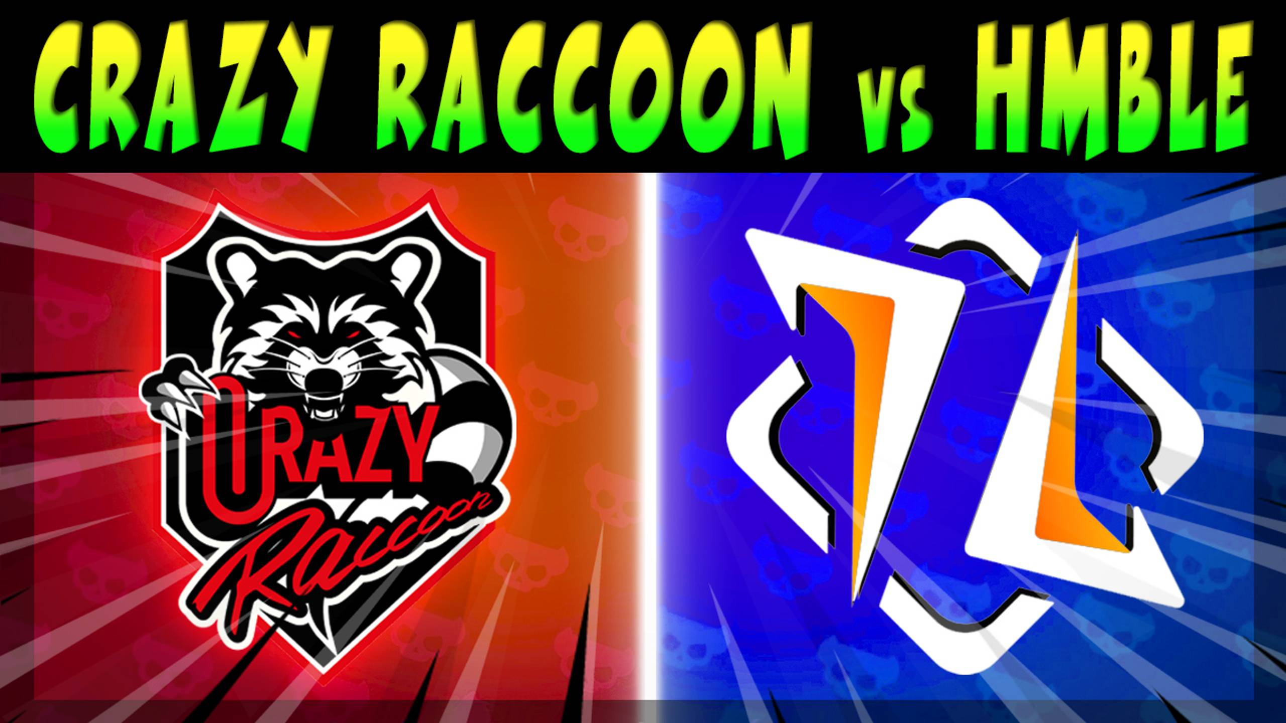 КРУТОЙ СКРИМ ИГРАЮТ - CRAZY RACCOON Vs HMBLE #brawlstars