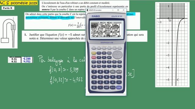 Analyse integrale TVI BAC S polynésie 2019 terminale exercice 2 B смотреть онлайн