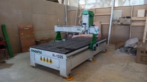 стадия распаковки станка H1325 #woodtec #cnc