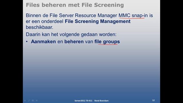 Microsoft Server 2012 70-411 lesson5 - Configuring File Server Resource Manager смотреть онлайн