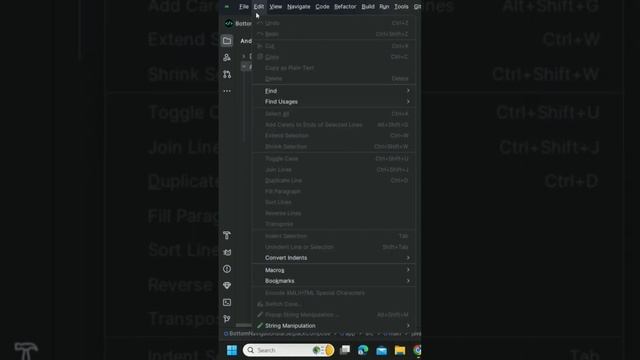 Android Studio Tip & Trick Menu Shortcut Keyboard Shortcut #androiddeveloper #coding #androidstudio смотреть онлайн