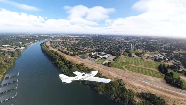 Sacramento, California, USA ✈ Microsoft Flight Simulator 2020 смотреть онлайн