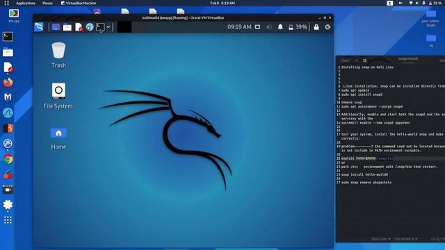 How to snapcraft install and install vlc software into kali linux machine смотреть онлайн