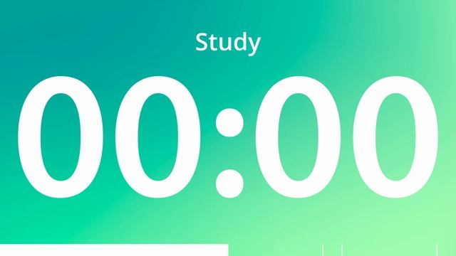 Pomodoro Technique 4 x 25 min - Study Timer 2h 4K UHD ! смотреть онлайн