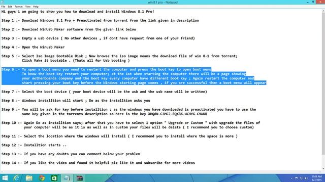 How to Download and install Windows 8.1 Pro ! ! For Free!! In just 13 Steps смотреть онлайн