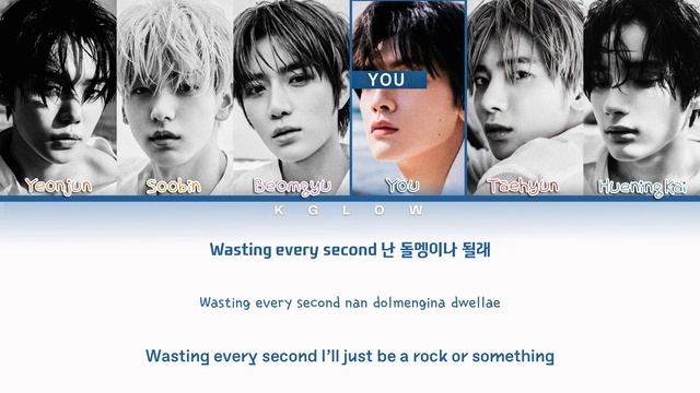[Karaoke] TXT "TINNITUS (WANNA BE A ROCK)" (Color Coded Eng/Rom/Han/가사) (6 Members) смотреть онлайн