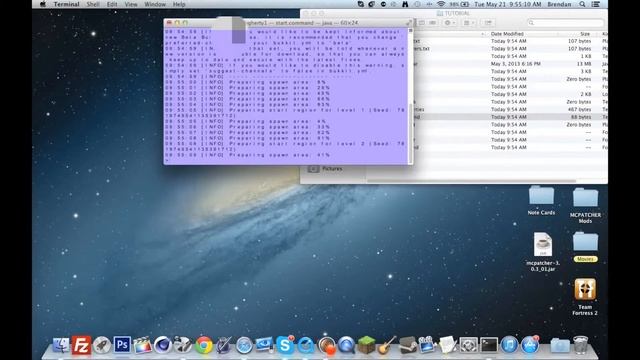How to Make A 1.5.2 Minecraft Server - Mac смотреть онлайн