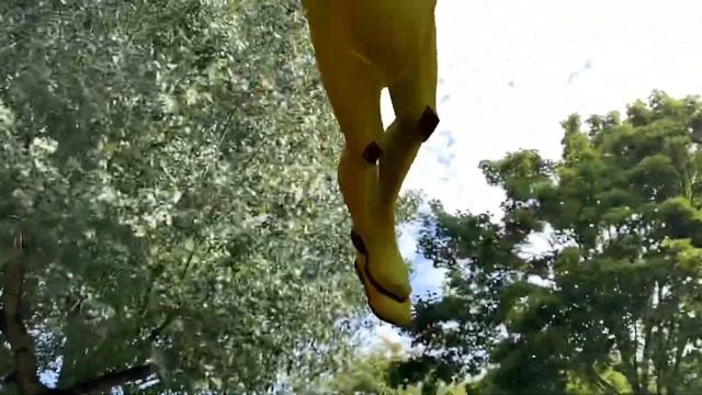 Fortnite Agent Peely In Real Life I AR Augmented Reality смотреть онлайн