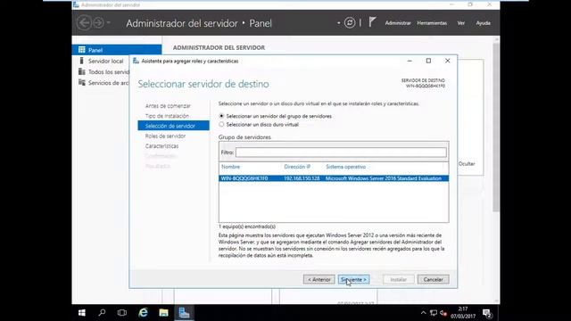 INSTALACION DE WINDOWS SERVER 2016 смотреть онлайн