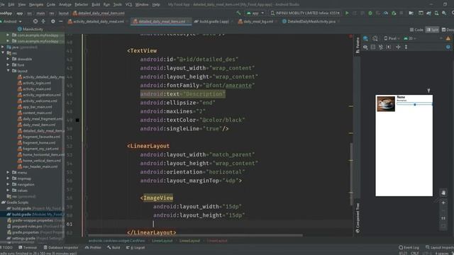 CardView Android | Collapsing Toolbar | Android Material Design | Restaurant App In Android Studio смотреть онлайн