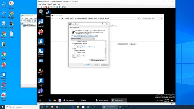 W007 - Power Options in Windows 10 смотреть онлайн