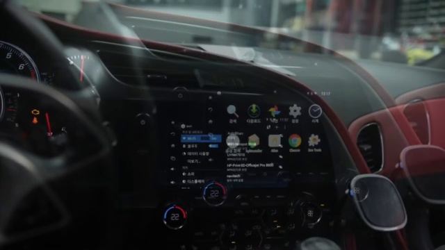 2017 Chevrolet Corvette C7 Stingray Android Multimedia Navigation OEM Integration Demo