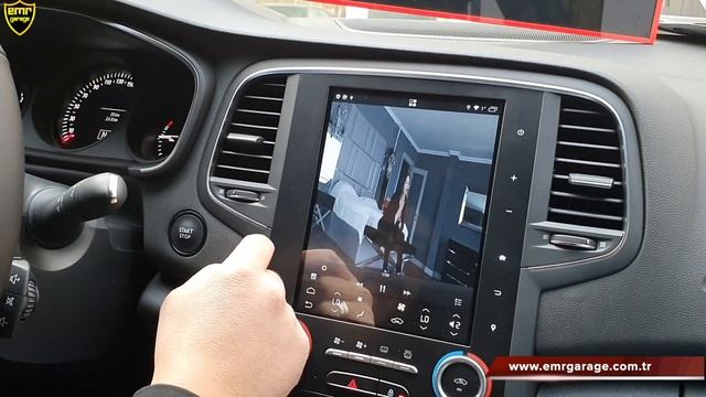 Megane 4 2021 model Tesla Ekran android multimedya özellikler - Emr Garage Ankara смотреть онлайн