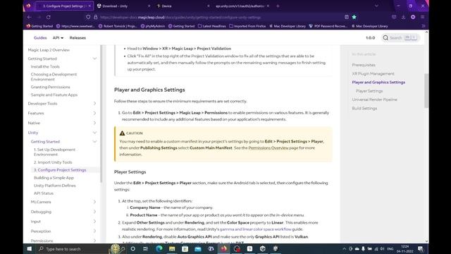 Magic Leap 2 SDK, Simulator & Unity Setup смотреть онлайн