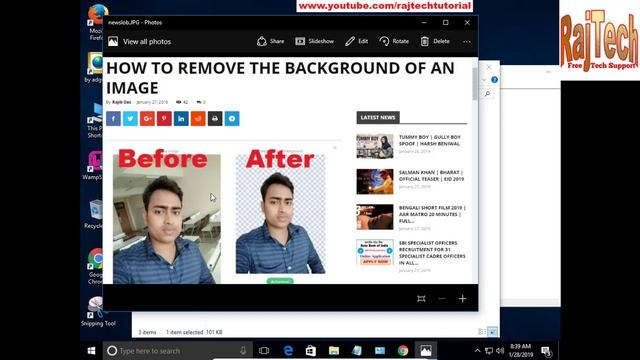 How To Take Screenshots On Windows 10 & Windows 8 By RajTech смотреть онлайн